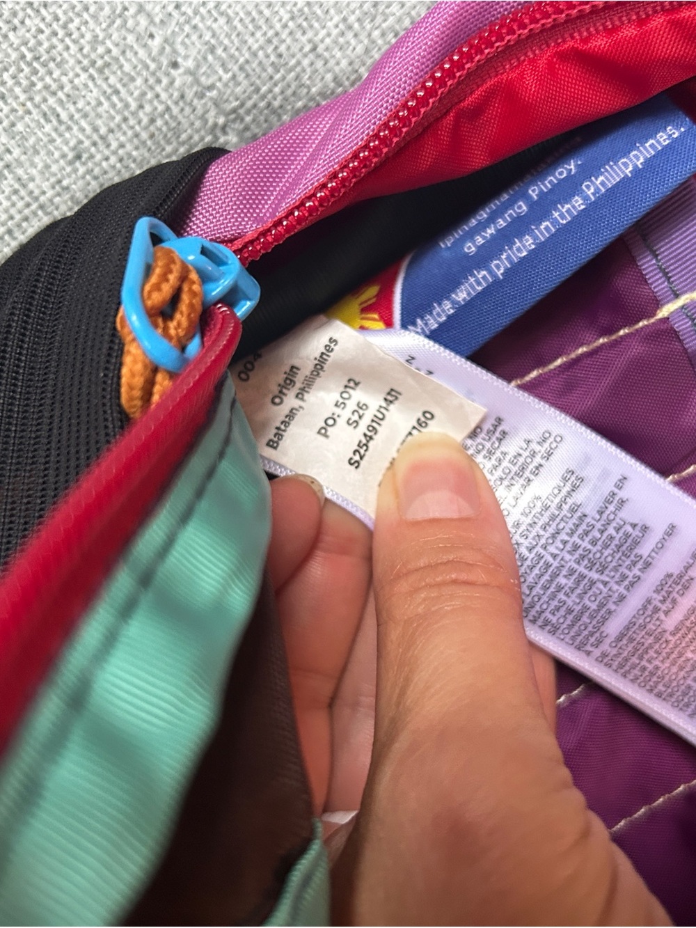 Cotopaxi Tasra 16L Del Día Backpack Multicolor Travel Pack - Picture 12 of 15